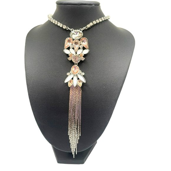 Bundle of 2 Guess Statement Necklace and Charm Bracelet - Picture 2 of 7